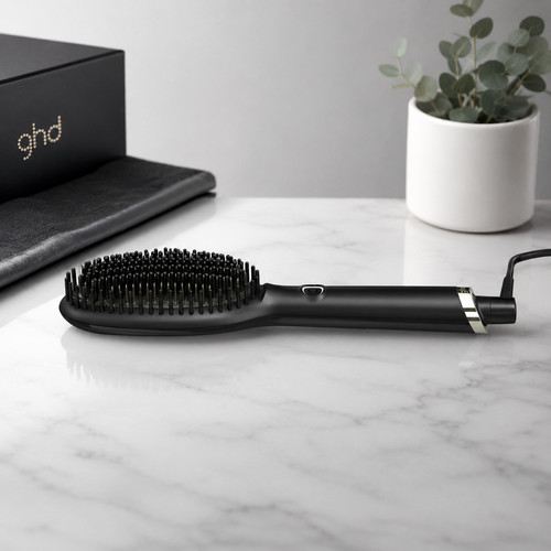 Ghd glide smoothing hot brush - hot,