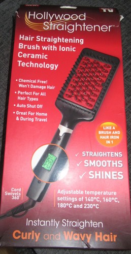 Hollywood haarglättbürste - hollywood,