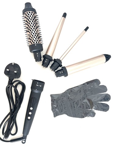 Thermobürste lockenstab set - set, 4